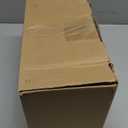 Gift Bags 8.25"X5.9 "X3.15" 100pcs Brown Kraft Paper Bag with Handles for Small Business Christmas Bulk, Wedding, Party Favor, Shopping, Lunch, Halloween Trick-or-Treat Bags