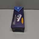 USB Electric Knife Sharpener for Home Commercial Chef, Double Sided Knife Sharpener, Quick Sharpening & Polishing-With 3 Pcs Replacement (White)