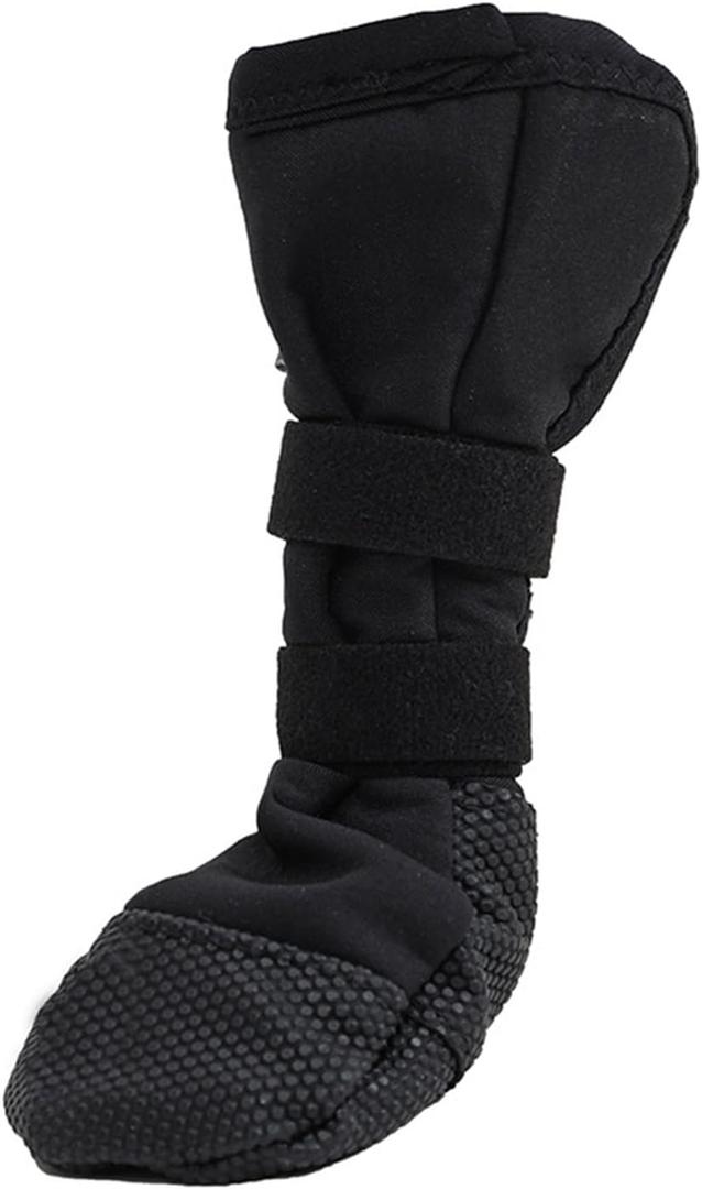 Dog Paws Protector Boot Large Size Water Resistant Soft Recovery Shoe for Dog Wound Care Breathable Pet Footwear (Small)