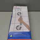 TAILI Grab Bars for Bathtubs and Showers 2 Pack Suction Grab Bar, Heavy Duty Shower Handle Removable Bath Handrails for Seniors and Elderly, Bathroom Safety Grip No Drilling Waterproof,Grey (16.8", Gray)