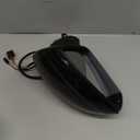 Left Driver Electric Side Mirror Compatible with Volkswagen Tiguan 2018 2019 2020 2021 2022 2023 2024 2025 with Signal Light Heated with Blind Spot Glass Power Glass Manual Folding (6+2 Pins) Black