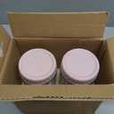 SHOWIN Overnight Oats Containers with Lids, 24oz Glass Jars with Lids 2 pcs, Pink, Wide Mouth Mason jars for Salad, Yogurt, Snacks, Meal Prep