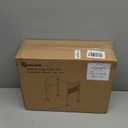 Toilet Safety Rails, Height & Width Adjustable Detachable Toilet Safety Frame for Seniors, Elderly & Disabled, Foldable Handicap Toilet Rails with Handles Storage Bag, Tissue Holder (350LB) (Black)