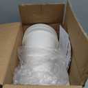 Esterno Hanging Flower Pot Tiered Stand (White), Metal Outdoor Stacking Planter