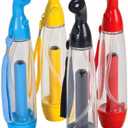 ArtCreativity Water Mister Spray Bottle Set - Pack of 4 - Pump Mister Cooling Spray Bottles with Carrying Loop - Portable Misting Sprayers for Camping, Outdoor Patio, Hiking - Assorted Vibrant Colors
