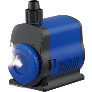JQP Water Filter Pump Aquarium Fish Tank Silent Submersible JQP-3000 JQP-2500 JQP-500(JQP2500) (Blue)