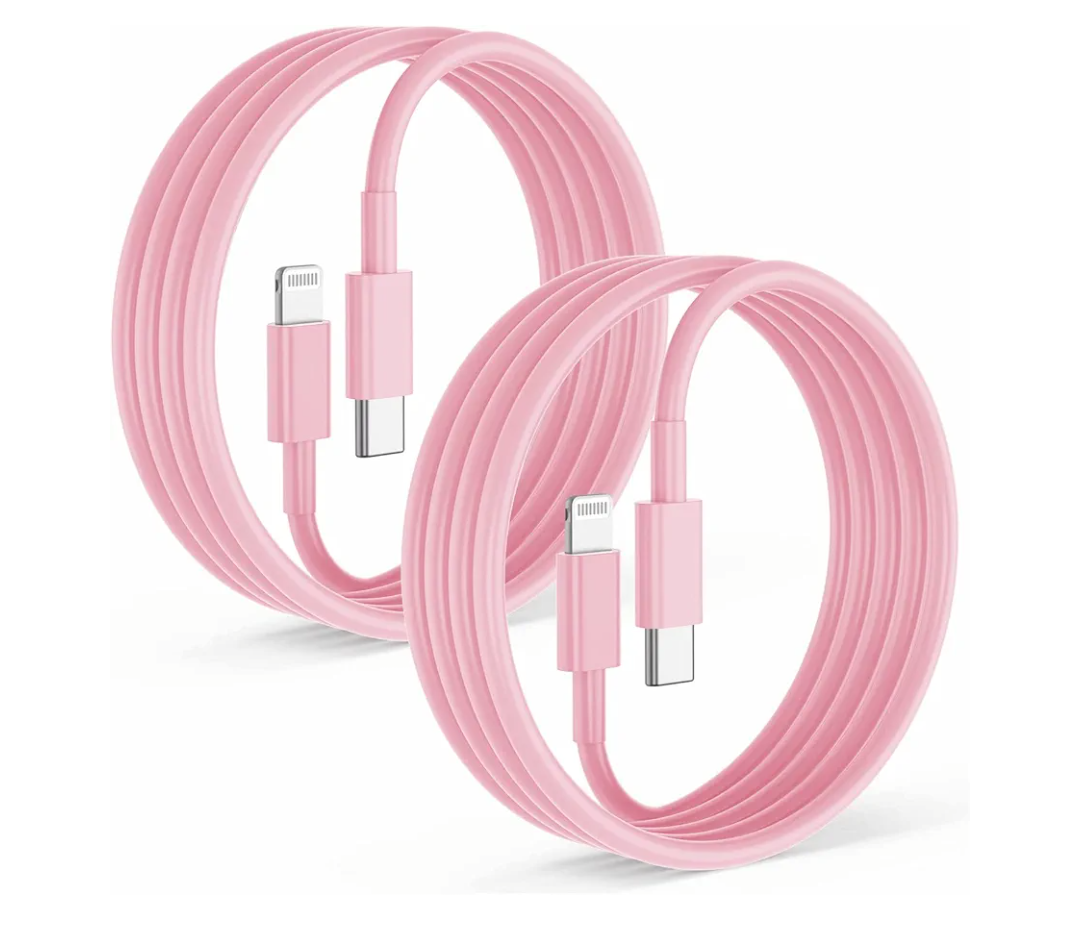 1Pack for Apple iPhone14 pro max Fast Charger Cable Pink 6ft [Apple MFi Certified], USB Type C to Lightning Cable 6 Foot Apple iPhone Charging Cord for Apple iPhone 14 /iPhone13/iPhone12 Pro