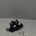 1PCS UF419 Ignition Coils + 4PCS 4503 Iridium Spark Plugs Ignition Coils Pack Fits for 2003-2006 Elantra, 2005-2009 Tucson, 2005-2009 Spectra 2.0L, Coil Pack Set Replace OE C1434