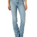 Wrangler Willow Mid Rise Performance Waist Boot Cut Ultimate Riding Jean, Light Wash, 9-32