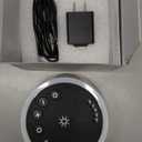 Color Noise Sound Machines with 10 Colors Night Light 25 Soothing Sounds and Sleep White Noise Machine 32 Volume Levels 5 Timers Adjustable Brightness Memory Function for Adults Kids Baby (Black)