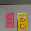Thomo Magnetic for iPhone 17 Case, [Compatible with Magsafe] [Full Camera Protection] Translucent Matte Military Grade Shockproof with Anti-Fingerprint Phone Cover 2025, Hot Pink