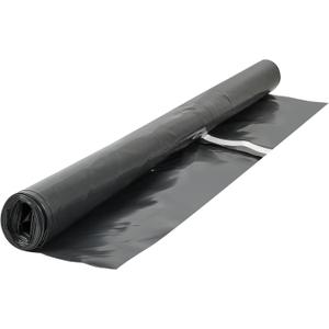 ROBERTS 70-115 Moisture Barricade Underlayment Film, for Vinyl, Laminate SPC, Engineered Wood Floors, 6 mil. Thick, Polyethylene, 120 Sq. Foot Roll, Black