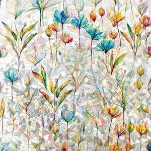 Rainbow Window Privacy Film 3D Floral Decorative Stained Glass Window Film Anti UV Non-Adhesive Reusable 23.6" x 78.7" for Home Room Car Glass Cling Rainbow Window Privacy Film 3D Floral Decorative Stained Glass Window Film Anti UV Non-Adhesive Reusable 23.6" x 78.7" for Home Room Car Glass Cling
