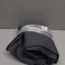 ChrisDowa Small Window Curtains 50 inches Long for Bedroom - Grommet Short Thermal Insulated Room Darkening Curtains for Kitchen (2 Panels, Dark Grey, 29 x 50 Inch)