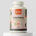 Alpha & Omega Nutrition Elderberry 500mg, with Vitamin C, Zinc and Echinacea, Supports Health Immune System, Antioxidant Protection, Non GMO, 60 Tablets, 2 Month Supply
