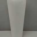 BOKT Black Wall Lights Plug in for Bedroom, Frosted Milky White Glass Wall Sconce Decor, Large Modern Wall Sconces for Living Room