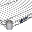 Nexel Additional Wire Shelf for Wire Shelving Units, 600-800 lb Capacity, 14"W x 42"L, Chrome Finish