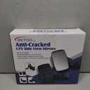 BETOOLL Upgraded Adjustable Pair UTV Side Mirror Set 1.75 or 2inch Roll Bar Cage, Universal UTV Side View Mirrors High Impact(Pack of 2)