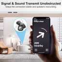 3 x 2 Pack IPX8 Waterproof Airtag Keychain with Airtag Holder Case,Full Body Shockproof,Anti-Scratch Cover Air tag for Cat,Dog,Keys,Luggage,Wallet(Black+Pink)