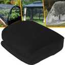 Garden Mosquito Netting 10 x 49 Ft  1mm Fine Mesh Pest Barrier for Plants, Fruit Trees & Vegetables  Breathable 40D Polyester Netting for Patio, Balcony & Outdoor Use (Black)
