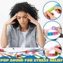 JOYIN Pop Fidget Toys pops Bulk 25 Pack Party Favors for Kids 4-8,8-12 Year, Fidget Bracelets Sensory Toys for Birthday Carnival Halloween Christmas Prizes Gifts Goodie Bags Stuffers for Kids