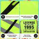 Funny Birthday Gifts for Men - 1995 Birthday Party Decorations Vests 30th Funny Personalised Gifts for Men Women 1995 Happy Birthday Presents for Colleagues Lovers Friends