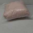Chezmoi Collection Nora 3-Piece Ruffled Edge Trim Soft Washed Microfiber Comforter Set (King, Blush)