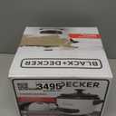 BLACK+DECKER 3-Cup Rice Cooker, 1.5-cup Uncooked Rice, 3 Cups Cooked, Steaming Basket, Removable Non-Stick Bowl, One Touch