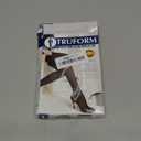 Truform Sheer Compression Stockings, 15-20 mmHg, Women's Thigh High Length, 20 Denier, Nude, Large