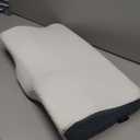 Derila Cervical Queen Size Pillow for Sleeping - Support Pillow for Side, Back, Stomach Sleepers - Contour Best Bed Pillows for Sleeping (1 Pillow | White)