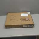 Allpop TV Tray Table, Adjustable TV Dinner Tray for Eating, Folding Laptop Table with 6 Heights & 3 Tilt Angles, Cup Holder on Couch & Bed, Black