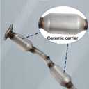 Catalytic Converter Direct-Fit Stainless Steel For 2003 2004 2005 2006 2007 2008 Toyota Corolla Matrix Pontiac Vibe 1.8L (EPA Approved)
