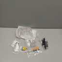 eXtremeRate Clear Faceplate Backplate for Nintendo Gamecube, Custom DIY Replacement Housing Shell Cover with Buttons for Nintendo Gamecube Controller - Controller NOT Included