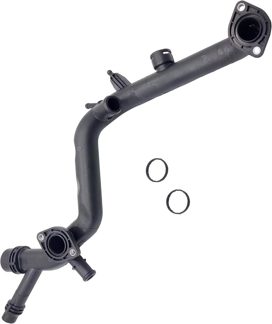 Cylinder Head Coolant Pipe for 2006-2008 Audi A4 Quattro 2006-2011 A6 Avant Cabriolet 3.2L 06E-121-045-R 06E-121-045-E