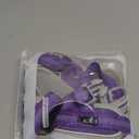 ADVENTUREMORE No Pull Dog Harness for Large Dogs, Sport Dog Halter Harness Reflective Breathable Dog Vest Escape Proof Dog Harness with Easy Control Front Clip Handle for Training Walking L Purple