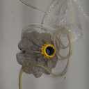 Uniclife Aquarium Volcano Ornament Kit Realistic Resin Volcanic Decoration with Air Stone Bubbler Colorful LED Light Decor for Fish Tank Landscape Addition and Oxygenation (Multicolor)