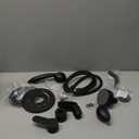 Symmons Identity Shower and Hand Shower Trim Kit with Single Handle in Matte Black - 2.0 GPM (Valve Not Included) (Large)