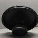 Large Round Wood Risers for Display, 12" Decorative Rustic Farmhouse Cake Stand Pedestal Tray for Home and Kitchen Decor White (Black)