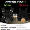 APEXUP Weighted Vest Men Women, Weight Vest for Women Workout Equipment for Strength Training Running, 20LBS