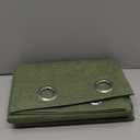 KOUFALL Dark Olive Green Curtains for Living Room 84 Inches Long,Sheer Grommet Linen Vintage Boho Curtains for Bedroom 2 Panels Set,Moss