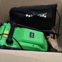 SOYUS Electric Lawn Mower Cordless, 13 Inch 20V Lawn Mowers with Brushless Motor, 2-in-1 Lawn Mower, 5-Position Height Adjustment, 4.0Ah Battery & Charger Included