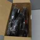 2PC 8 Inch Front Wheel with Front Fork Drive, Replacement Wheel for Rollator Walker, Rollator Front Castor Wheels and Drive Front Fork Assembly, Fit for Quick-Release Axle Front Wheel Structure (1Pr)