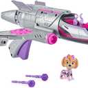 Paw Patrol: The Mighty Movie, Transforming Rescue Jet with Skye Mighty Pups Action Figure, Lights and Sounds, Kids’ Toys for Boys and Girls 3+
