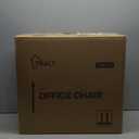 TRALT Office Chair - Ergonomic Desk Chair with Adjustable Lumbar Support, Mesh Computer Chair, Executive Chairs for Home Office Comfortable Lumbar Support (White) (Pack of 1)