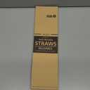 Anti Wrinkle Silicone Tipped Straw Set (Stainless Steel), Drinking Straw for Stanley 40 oz 30 oz Tumbler, Reusable Wrinkle Free Long Metal Straw for Lip with Cleaning Brush