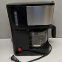 Elite Gourmet EHC9420 Automatic 5-Cup Brew & Drip Coffee Maker with Pause N Serve Reusable Filter, On/Off Switch, Water Level Indicator