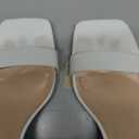 DOBOLIN Wide Width Heels for Women Dress Shoes 2.64-inch Chunky Block Heel Sandals Square Open Toe Ankle Strap Wedding Party Shoes, 11W