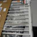 Babelio 36-56" Extra Wide Baby Gate for Stairs No Drilling, PressGuard II