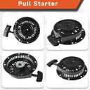 labwork Recoil Starter Replacement for Powermate Maxa 5000 ER Generator Replacement for Tecumseh 10Hp Engines