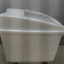 Araven Ingredient Bin, Storage Container for Large Quantity Ingredients, Use in Commercial or Home Kitchen, 21 Gallons, 1 Count, White
